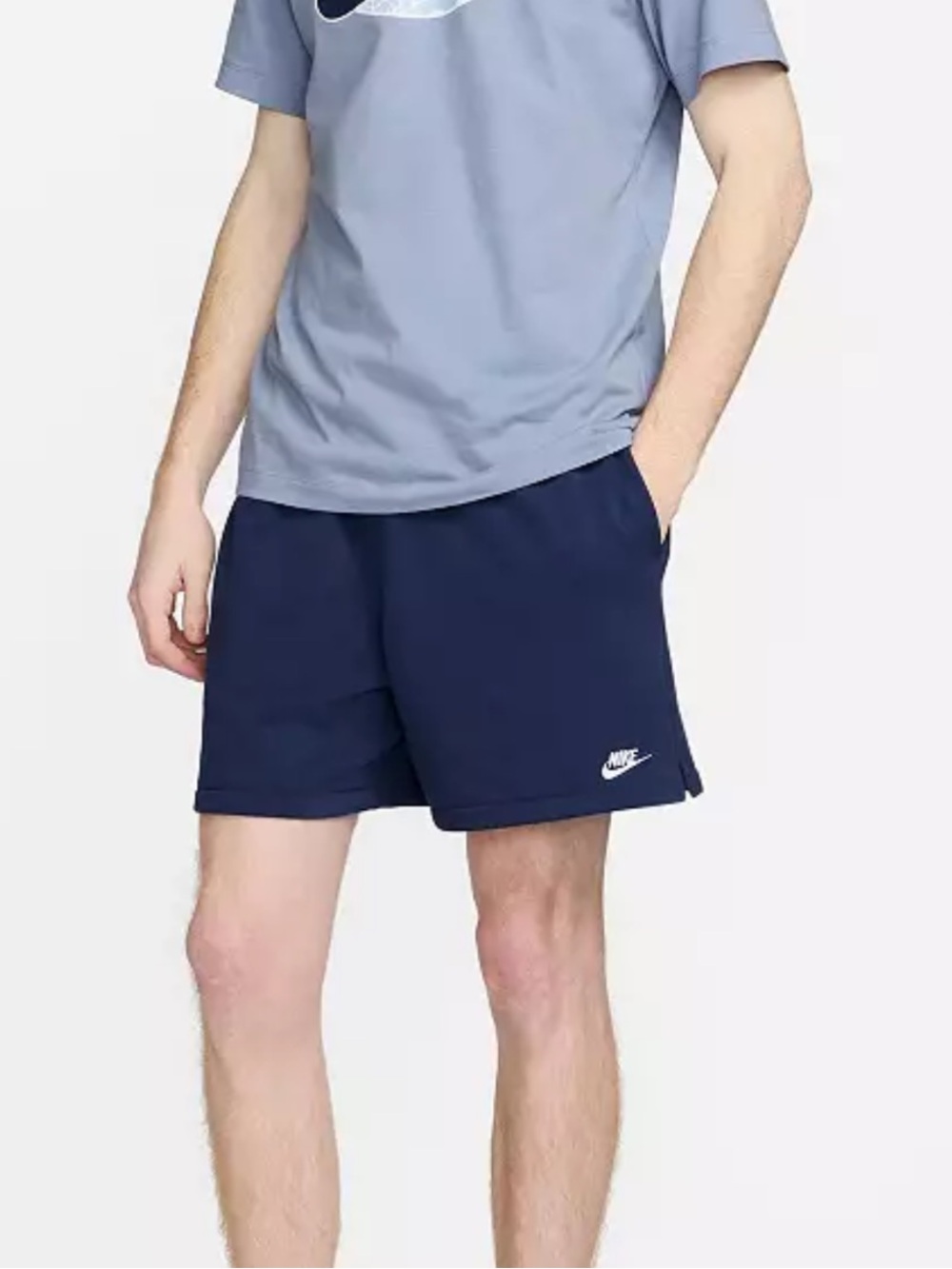 NWOT Nike Men's Club French Terry Flow Shorts